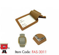 PU Leather Luggage Tag