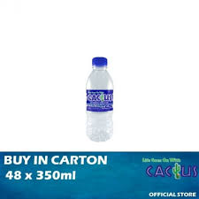 Cactus is well known mineral water product in malaria Max 1 Per Order Cactus 48 X 350ml 1 Ctn Small Pocket Bottle Natural Mineral Water Fresh Stocks Shopee Malaysia