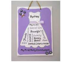 5 out of 5 stars. Celebrations Occasions Handmade Personalised First Holy Communion Gift Keepsake Plaque Gift Home Furniture Diy Coccinelli De