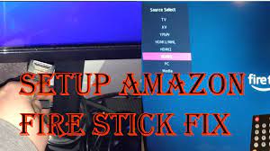 How To Connect Amazon Fire Tv Stick Stuck On Blue Screen Fire Tv Stick Amazon Fire Tv Stick Fire Tv