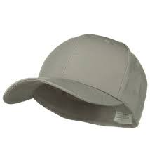 Extra Size Fitted Cotton Blend Cap Light Grey For Big Head Cd1173oxj15 Hats For Men Cotton Blend Cap