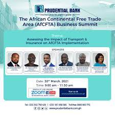 August 19, 2020 · introducing the prudential bank visa card. Prudential Bank Ghana Prudential Bank Cordially Invites You To The 2nd Afcfta Business Summit Theme Assessing The Impact Of Transport Insurance On Afcfta Implementation Date Tuesday 30th March 2021 Time
