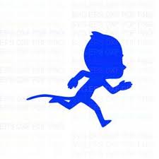 Download Catboy Silhouettes Blue Pj Masks Svg Dxf Eps Pdf Png Cricut Etsy