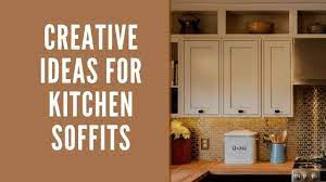 Soffits above kitchen cabinets can be decorated with special wallpaper, artwork, antique kitchen artifacts or anything else that fits the. 10 Creative Ideas For Kitchen Soffits Tips You Haven T Thought