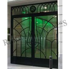 Porte D Entree D Immeuble Fer Forge Porte D Entree Fer Portes Porte Battante