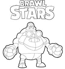 He has high health and moderate damage output. Coloring Dynamik From Brawl Stars To Print For Free