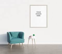 Horizontal Or Vertical Frame Mockup Dining Room Mockup Frame Etsy In 2020 Interior Frames On Wall Vertical Frames