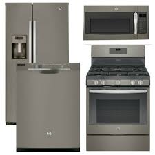 Check spelling or type a new query. Package 37 Ge Appliance 4 Piece Appliance Package With Free Microwave Slate Gas Slate Appliances Kitchen Appliance Packages Slate Appliances