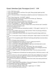 Quiz parampaa 3 (kita semua). Kunci Jawaban Quiz Parampaa Pdf