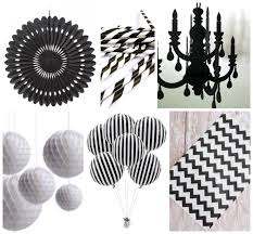 Black and white paper fans gothic home decor party decor themed party monochrome decorations design 6 piece. Pin By Marion Jackson On Black And White Black And White Party Decorations White Party Decorations White Party Theme