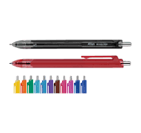 China 1.0mm/0.7mm Fat Gel Ink Pen Press Button Chinese ...