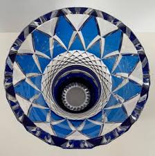 Crystal gifts, stemware, vases, rare colors, european quality!: Best Cobalt Blue Crystal Vase For Sale On 1stdibs