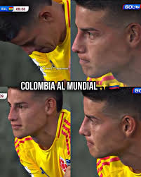 LA CARA DE EMOCIÓN DE JAMES 😍😍😍 COLOMBIA CLASIFICA AL MUNDIAL GRACIAS  GOLES DE JAMES RODRÍGUEZ, CÓRDOBA Y QUINTERO. 🇨🇴🇨🇴🇨🇴🇨🇴