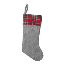 Vinter 2018 Christmas Stocking Ikea Christmas Stockings Tartan Christmas Holiday Party Decorations
