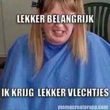 Wie had dat gedacht? Van neus in de poederdoos, naar poeder in de doos.