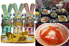 Mâm cỗ cúng ông công, ông táo. Cung Ong Cong Ong Tao Tren Ban Thá» Hay Trong Báº¿p Vietnamnet