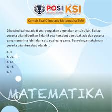 Maybe you would like to learn more about one of these? Posi Contoh Soal Olimpiade Matematika Posi Tingkat Sma Facebook
