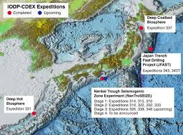 Image result for japan ocean drilling project subduction