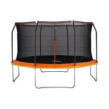 How many other exercises involve having fun with the whole family while being extremely safe? Freesport 14ft Trampoline Combo Sportsmans Warehouse