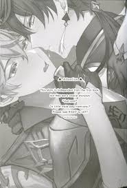 Yaoi manga Genshin Impact – The Intoxicated Harbinger and Archon. Pairing:  Zhongli & Tartaglia