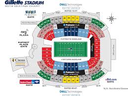 73 You Will Love Patriots Seats Chart