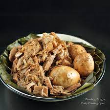 Gudeg Jogja Yogyakarta Jackfruit Stew Rezept Kochen