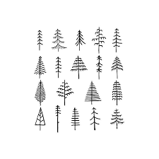 David Rollyn Powell Pa Instagram Pine Trees Doodle Trees Illustration Keepitsimple In 2020 Tree Drawing Simple Tree Doodle Pine Tree Drawing