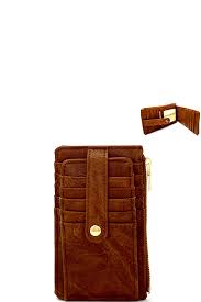 A credit card holder are designed to hold credit or debit cards, and travel/ oyster cards plus a few banknotes. Lw48478 Pc Brown Madison West Multi Pocket Credit Card Holder Wallet
