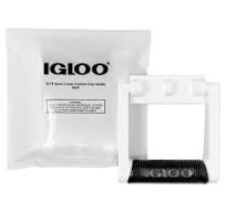 Igloo Premium Comfort Rubber Grip Swing-Up Handle, 25-75 Qt Coolers, White  (1 Handle)