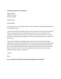 A Apology Letter To Boyfriend Is Written By The Girlfriend To Her Boyfriend Apologizing Apology Letter To Boyfriend Letters To Boyfriend Love Letter Examples
