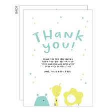 You write with a smile and they read with a smile! Kid Animals Personalized Kids Birthday Thank You Cards