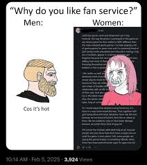 Fan service for men 😎😎😎😎 Fan service for women 🤓🤓🤓🤓 :  rGamingcirclejerk