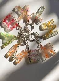 First you need these supplies: Custom Name Keychain In 2021 Resin Jewelry Diy Resin Crafts Diy Resin Projects