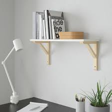 رف حائط Ikea Wall Shelves Wall Shelves White Hanging Shelves