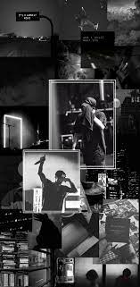 Nf Real Music Aesthetic Wallpaper Black And White Black Aesthetic Wallpaper Music Wallpaper Dark Background Wallpaper