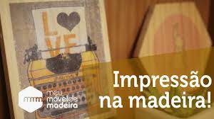 Diy Imprima Desenhos E Fotos Na Madeira Youtube