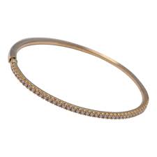 I nostri esperti sono a completa disposizione. Tiffany Co Diamond 18ct Rose Gold Metro Bangle Sold Plaza Jewellery