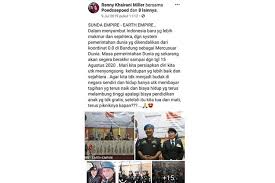 Contoh puisi sunda yang terikat oleh aturan pupuh, adalah seperti wawacan dan guguritan. Heboh Sunda Empire Klaim Pemerintahan Dunia Berakhir 15 Agustus 2020 Halaman All Kompas Com