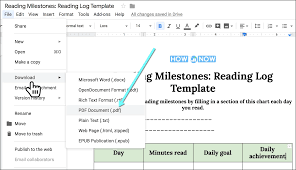 Reading Log Template How To Maintain Your Book Log In