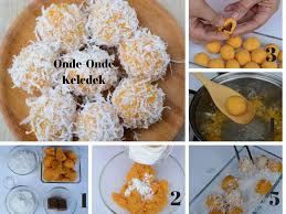 Larutkan garam halus, air kapur, air daun suji atau daun air pandan dan air hangat, aduk. Buat Sendiri Kuih Onde Onde Keledek Lebih Sedap Lebih Jimat Rasa Nak Masak