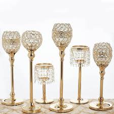 Candle holder wedding centerpieces for tables,(15/38cm h) 2pcs flower holder,gold vases for centerpieces flower stand and wedding table decorations gold/tall centerpieces for party/event.(g38) 4.5 out of 5 stars 2. 16 Tall Faux Crystal Beaded Candle Holder Centerpiece Wedding Decorations Sale Venue Decorations Wedding Supplies