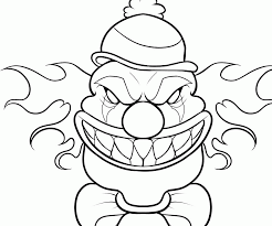 Check out our clown coloring pages selection for the very best in unique or custom, handmade pieces from our shops. Creepy Clown Coloring Pages Coloring Home