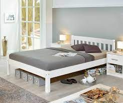 Wir erklären ihnen, warum betten in 140x200 cm die perfekte wahl für ihr zuhause sind! Preiswertes Bett Aus Weisser Kiefer Z B In 140x200 Cm Genf