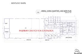 Living quarters floor plans pole horse barns with living quarters floor living quarters plans floor plan plan 012g 0052 find unique house garage plan living quarters floor 40x60 living quarters floor plans pole building home. Kentucky Arena Horse Barn With Living Quarters Floor Plans Dmax Design Group