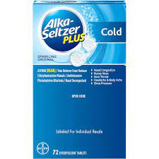 · dry mouth, nose, or throat; Alka Seltzer Plus Cold Formula Sparkling Original 72 Ct By Alka Seltzer Buy Online In Andorra At Andorra Desertcart Com Productid 67849961