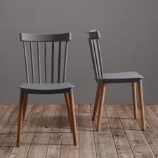 Stuhl Celine Buchefarben Grau Modern Holz Kunststoff 43 5 82 51 5cm Modern Living Stuhle Stuhl Holz Einrichtungsstil