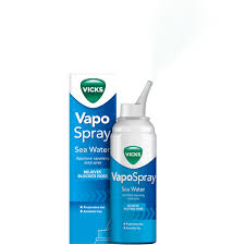 Saline nasal sprays can be purchased without a prescription in most pharmacies or even at a grocery store in the medicine aisle. Vicks Vapo Spray To Free Blocked Nose Vicks