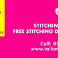 Stitching Classes - FREE STITCHING DEMO CLASS event in Bengaluru, Karnataka