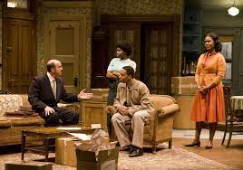 Karl Lindner Speaking To The Younger Family About Clybourne Park Read Aloud Theatre Class Tenth Grade