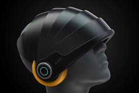 Relaxing Jet Lag Curing Helmets Vr Headset Design Industrial Design Sketch Helmet